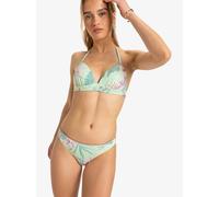 Into The Sun 2 PIECES Swimsuit print on green background