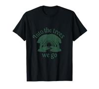 Into The Trees We Go Forest Cottagecore Graphic T-Shirt