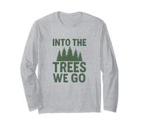 Into the Trees We Go - Vintage Adventure Long Sleeve T-Shirt