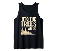 Into the Trees We Go - Vintage Adventure Tank Top