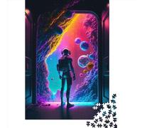 Into The Universe 1000 Pieces Puzzles for Teenagers Gifts Wooden Puzzle Jigsaws for Adults Home Educational Games DIY Toys 1000pcs (75x50cm)