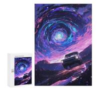 Into The Vortex - Decorative Wooden Puzzle, 300 PCS, Gift for Winter Evenings, for Relaxing Solo Or Group Play