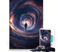 Into The Vortex Jigsaws 1000 Pieces for Adults Brain Exercise Snug Edge Real Challenge Art Display (38x52cm)