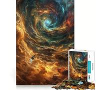 Into The Vortex Jigsaws 1000 Pieces for Adults Sharp Brain Perfect Connection Family Bond Art Work (50x75cm)
