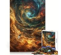 Into The Vortex Jigsaws 1000 Pieces for Adults Sharp Brain Perfect Connection Family Bond Art Work (50x75cm)