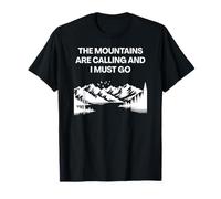 Into the Wild - ‘The Mountains Are Calling’ Statement T-Shirt