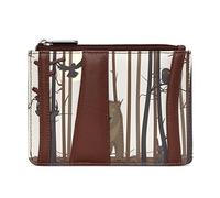 Into the Wild Zip Top Leather Franklin Purse by Yoshi