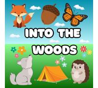 Into the woods Woodland theme colouring book with bold and easy designs for adults and kids