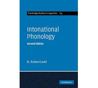 Intonational Phonology – Cambridge Studies in Linguistics 119