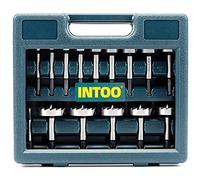 INTOO Forstner Hex Shank 16 Piece Multi Sided Shank Wood Drill Bit Set