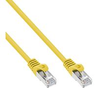 Intos InLine® Patch cable, FTP, Cat.5e, yellow, 10m, InLine®