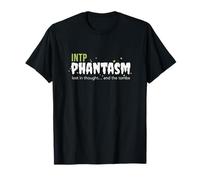 INTP Phantasm Lost in Thought Spooky Season Funny T-Shirt