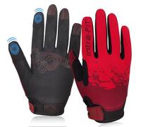 Intra-FIT Lightweight Summer Cycling Gloves for Men Women | Touchscreen Bike Gloves Breathable & Quick Dry | Non-Slip Silicone Grip | Stretchy Fit for Running, Fishing, Driving, MTB