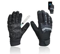 Intra-FIT Needle Puncture & Thorn Proof Gloves, ANSI A9, with Impact Protection, Flexible and Breathable Work Gloves for Men Size L