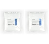 Intralabs Epsom Salt (Magnesium Sulphate) 1kg - Bath Soak Crystals for Relaxation, Recovery & Foot Baths - Fragrance-Free, Fast Dissolving (Pack of 2)