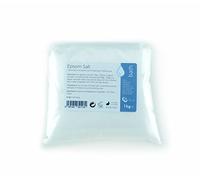 Intralabs Epsom Salt (Magnesium Sulphate) 1kg - Bath Soak Crystals for Relaxation, Recovery & Foot Baths - Fragrance-Free, Fast Dissolving