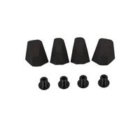 Spécialités TA X110 Intergrated Chainring Bolts & Cover Kit, Compatible with Ultegra R8100 12 Speed Chainsets, Pack of 4, Black