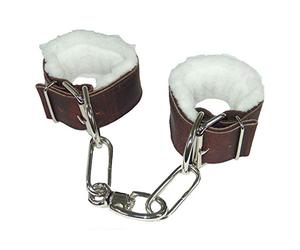 Intrepid International Fleece Lined Leather Horse Hobbles