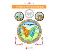 Intricate Animal Mandalas: Coloring Book