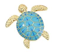 Intricate Carved Tortoise Pin Lightweight Badge Pin Jewelry Piece Brooch Birthdays Anniversaries Engraved Animal Jewelry