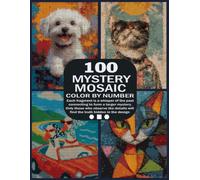 Intricate Color by Number Adult Coloring Book: 100+ Detailed Grid Pages with Mandalas, Fantasy Creatures, Portraits & Nature: Large Print Relaxing ... Mindfulness & Creative Fun | Fantasy, Animals