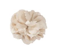 Intricate Embroidered Fabric Brooch Vibrant Fabric Flower Boutonniere Pin Adornment For Women's Festive Celebration Exaggerate Personality