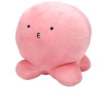 Intricate Embroidery Anime Plushies Soft Stuffed Doll Ideal for Otaku Culture Support As a Thoughtful Surprise Durable with Premium Fabrics (Pink Octopus)