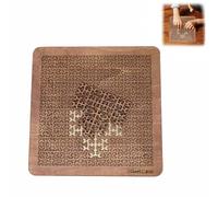 Intricate Fractal Tray Puzzles, Brain Teasers Irregular Wooden Jigsaw Puzzle, Unconventional Labyrinth Challenge
