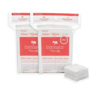 Intrinsics Petite Silken Wipes - 2"x2", 4-ply Blend of Soft Fibers, 2 pack bundle