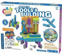 Thames & Kosmos Kids First Intro to Tools & Building, Kids Science Kit, Learning Resources for Mechanical Engineering Concepts, STEM Toys for Science Experiments, Age 3+