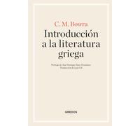 Introducción a la literatura griega (Manuales)