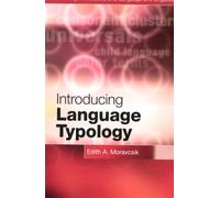 Introducing Language Typology