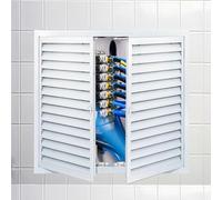 Introducing our Large Louvered Access Panel Double Door, designed for widths ranging from 600 to 1000mm. This versatile inspection access door is perfect for both residential and commercial