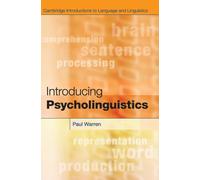 Introducing Psycholinguistics