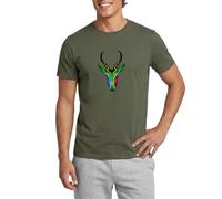 Introducing the South African Pride Men's T-Shirt Military Green