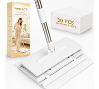 Introducing the Ultimate Mop Kit - The Durable Cleaning Tool that Does It All Say Goodbye to Overpriced Disposable Pads and Back-Breaking Labor. This is not just Another Cleaning Gadget