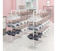 Introducing the Underwear Rack, your go-to solution for organizing and displaying your intimate apparel with style. Made from durable metal, this rack comes in three sophisticated color opti