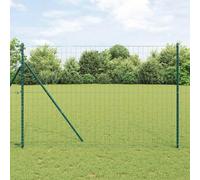 Introducing Your New Green Steel Fence with Post 1.6m x 10m Powder Coated UV Resistant Weatherproof Garden Patio