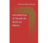 Introduction à l'étude du droit au Maroc