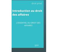 Introduction au droit des affaires