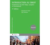 Introduction au droit - Fondements du droit belge, européen et international