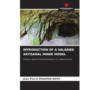 Introduction of a Salaried Artisanal Miner Model: Strategic, legal and financial framework For Lualaba province