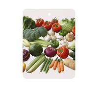 Introduction of Various Vegetables Car Air Freshener Hanging, Long Lasting Scented Car Aromatherapy Tablets, Square Fragrance Scented Cards for Vehicles, Bedroom, Wardrobe Black-style