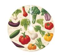 Introduction of various vegetables Christmas tree dresses, decorations, holiday parties, Christmas tree dresses in various sizes