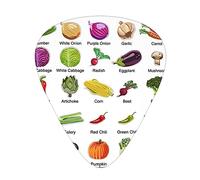 Introduction Of Various Vegetables High-Quality, Wear-Resistant And Tough Guitar Picks Give You A Different Musical Experience