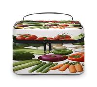 Introduction of Various Vegetables Makeup Bag Toiletry Bag Cosmetic Bags
