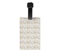 Introduction of Various Vegetables Print Luggage Tags Easy-to-Identify Suitcases Labels Cruises Air Travel Everyday Use