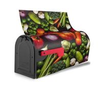 Introduction of various vegetables Print Spring mailbox cover Magnetic Mailbox Cover Waterproof Unique for Home Garden Decor