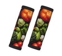 Introduction Of Various Vegetables Print Wraps Luggage Id Tags Door Handle Travel Essentials Luggage Handle Wrap Grips