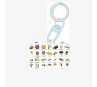 Introduction of Various Vegetables Printing Dog Tag Bone Shaped Double Sided Pattern Dog Id Tags Bone Shaped Pet Name Tags Dog Collar Tags